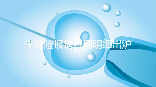 生育險報銷費用明細出爐,工資和繳費年限是重要影響因素