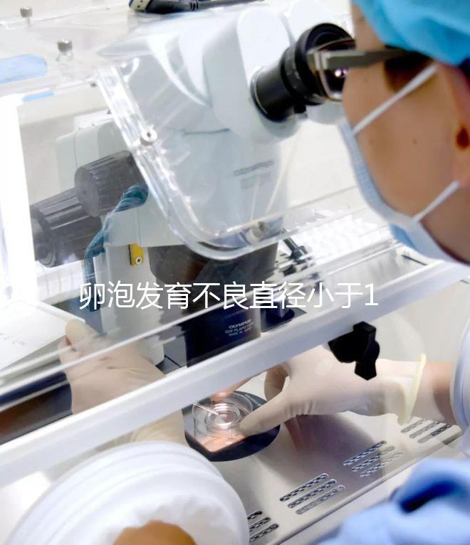 卵泡發(fā)育不良直徑小于18mm，5種方法提高卵子質(zhì)量
