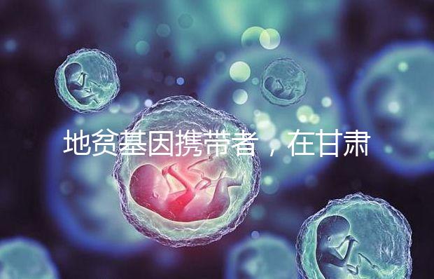 地貧基因攜帶者，在甘肅隴南哪里能做第三代試管嬰兒？