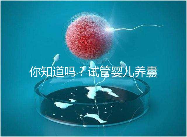 你知道嗎？試管嬰兒養囊的過程比“高考”更殘酷