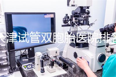 天津試管雙胞胎醫院排名一覽，附南開前三機構詳細介紹