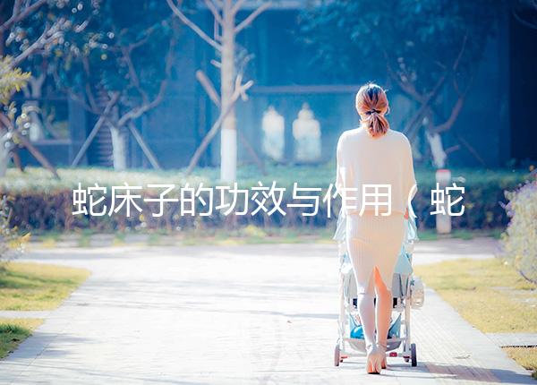 蛇床子的功效與作用（蛇床子對(duì)男性功效和作用）