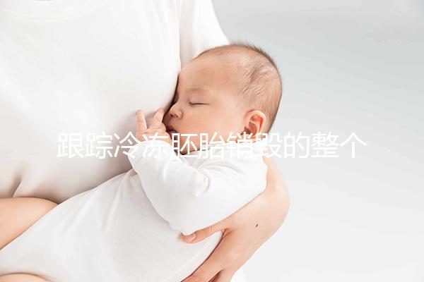 跟蹤冷凍胚胎銷毀的整個過程，簽署知情同意書只是第一步