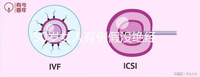 50歲女人有例假沒絕經還有懷孕的希望嗎？